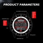 NORTH EDGE TANK 3: 5ATM Water Resistant Outdoor & Sports Watch - Image 8