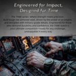 NORTH EDGE TANK 3: 5ATM Water Resistant Outdoor & Sports Watch - Image 2