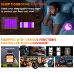 Oukitel BT101 2.02" AMOLED Display Rugged Smart Watch, 410mAh Battery, 5ATM, IP69K, 100+ Sports Modes - Image 8