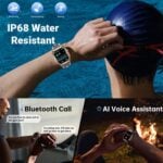 Oukitel BT80 2.13" AMOLED Display Rugged Smart Watch, 1000mAh Battery, 5ATM, IP69K, 100+ Sports Modes - Image 9