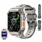 Oukitel BT80 2.13" AMOLED Display Rugged Smart Watch, 1000mAh Battery, 5ATM, IP69K, 100+ Sports Modes