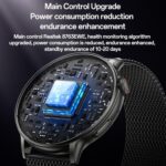 Yesido IO28 1.51" Smart Watch, Bluetooth Calling, Health/Sports Monitoring, Dual Straps - Image 7