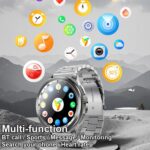 Yesido IO34 1.43" AMOLED Smart Watch, Bluetooth Calling, Rotary Bezel - Image 6