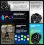 Zeblaze Ares 3 Plus Smart Watch + Fitness Tracker, 1.43" AMOLED Display - Image 3