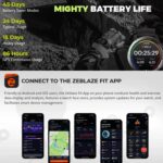 Zeblaze Stratos 3 Ultra Rugged Smart Watch, 1.43in AMOLED Display, 5ATM, Bluetooth Voice Calls - Image 12