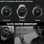 Zeblaze Stratos 3 Ultra Rugged Smart Watch, 1.43in AMOLED Display, 5ATM, Bluetooth Voice Calls - Image 9