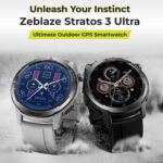 Zeblaze Stratos 3 Ultra Rugged Smart Watch, 1.43in AMOLED Display, 5ATM, Bluetooth Voice Calls - Image 3