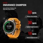 Zeblaze Stratos 4 GPS Rugged Smart Watch, 1.43" AMOLED Display, Bluetooth Voice Calls, 5 ATM - Image 9