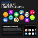 Zeblaze Vibe 8 Rugged Outdoor Smart Watch – 1.43" AMOLED, Built-in Flashlight, 5ATM, IP69K - Image 6