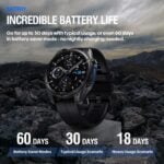 Zeblaze Vibe 8 Rugged Outdoor Smart Watch – 1.43" AMOLED, Built-in Flashlight, 5ATM, IP69K - Image 5