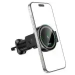 5W Wireless Charging Magnetic 2-in-1 Air Vent Phone Holder – Magnetic or Clamp Mount - Image 9