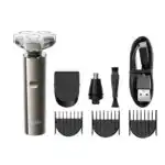 3 in 1 Grooming Set with Shaver, Hair Clipper, Nose Hair Trimmer