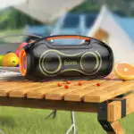 600W Bluetooth Party Speaker with 2 Wireless Microphones - Image 8