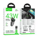 43W PD+QC Super Fast Car Charger w/ Mini Size, C to C Cable Included - Image 8