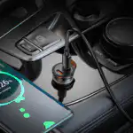 45W Dual USB C Super Fast Car Charger w/ Mini Size, C to C Cable Included - Image 5