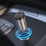 45W Dual USB C Super Fast Car Charger w/ Mini Size, C to C Cable Included - Image 4