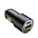 45W Three Port PD+QC (USB A & C x 2) Super Fast Car Charger - Image 2