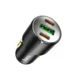 45W Three Port PD+QC (USB A & C x 2) Super Fast Car Charger