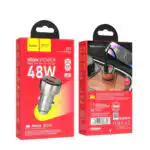 48W PD+QC Metallic Super Fast Car Charger w/ LED Display - Image 5