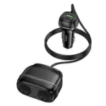 48W PD+QC Super Fast Car Charger w/ 2 x Cigarette Lighter Hub up to 240W
