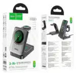 15W 3-in-1 Magnetic Wireless Fast Charger w/ Foldable Compact Design, Ambient Light - Image 11