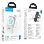 15W 3-in-1 Magnetic Wireless Fast Charger w/ Foldable Compact Design, Ambient Light - Image 4