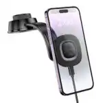 15W Magnetic Wireless Charging Phone Holder for Dashboard - Image 5