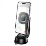 15W Magnetic Wireless Charging Phone Holder for Dashboard - Image 4