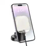 15W Magnetic Wireless Fast Charging Phone Holder for Windshield & Dashboard - Image 4