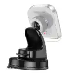 15W Magnetic Wireless Fast Charging Phone Holder for Windshield & Dashboard - Image 2