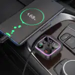 38W FM Car Kit with PD+QC, RGB Light - Image 5