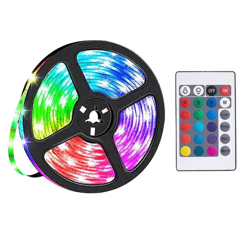 hoco-led-light-4-meter-usb-led-light-strip-w-120-led-20-modes-remote-1169707767 4 Meter USB LED Light Strip w/ 120 LED | 20 Modes | Remote - Image 1
