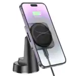 15W Magnetic Wireless Fast Charging Phone Holder for Dashboard - Image 7