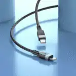 27W PD Silicon Super Fast Charging Cable - Lightning to Type C (X109) 3 Meter - Image 4