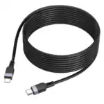 27W PD Silicon Super Fast Charging Cable - Lightning to Type C (X109) 3 Meter - Image 6